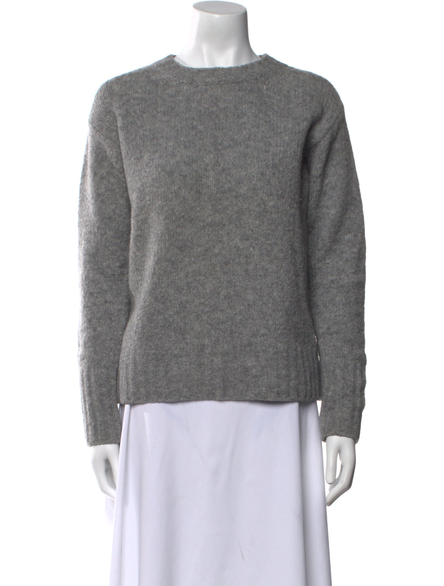 forte_forte Merino Wool Crew Neck Sweater