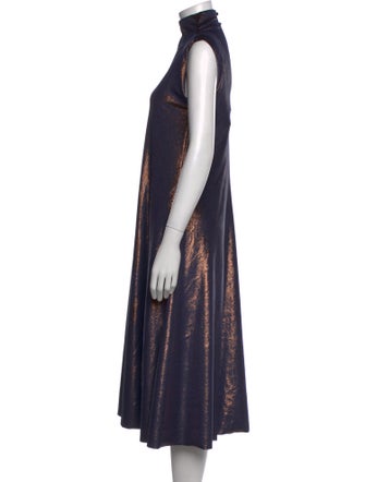 forte_forte Turtleneck Midi Length Dress