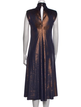 forte_forte Turtleneck Midi Length Dress