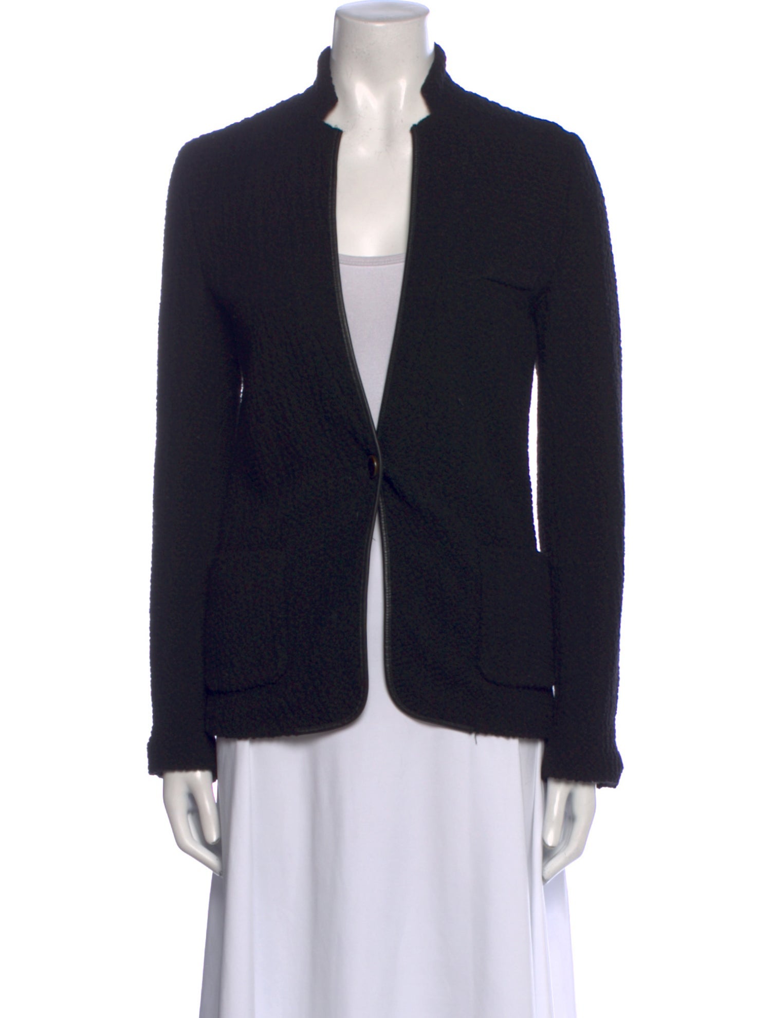 forte_forte Virgin Wool V-Neck Sweater