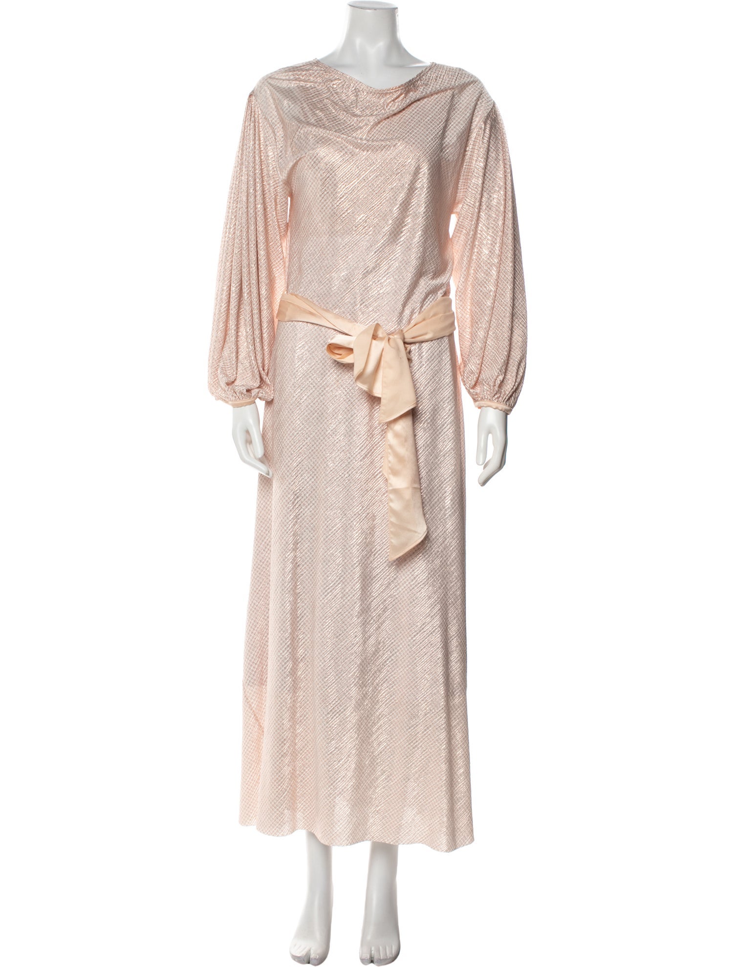 forte_forte Cowl Neck Long Dress