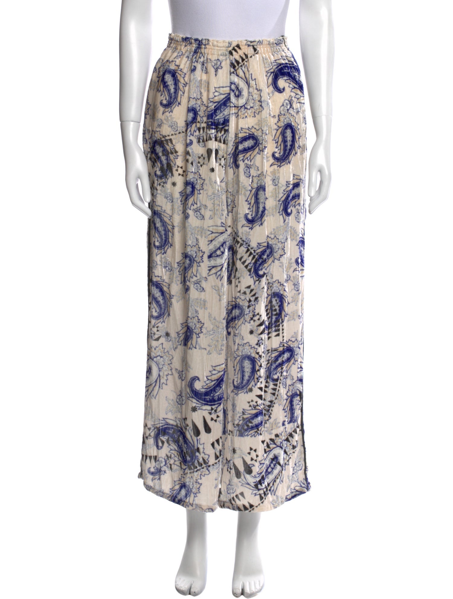 forte_forte Printed Wide Leg Pants