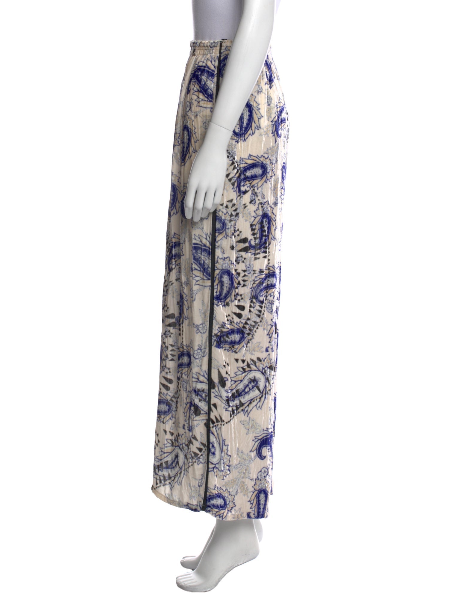 forte_forte Printed Wide Leg Pants