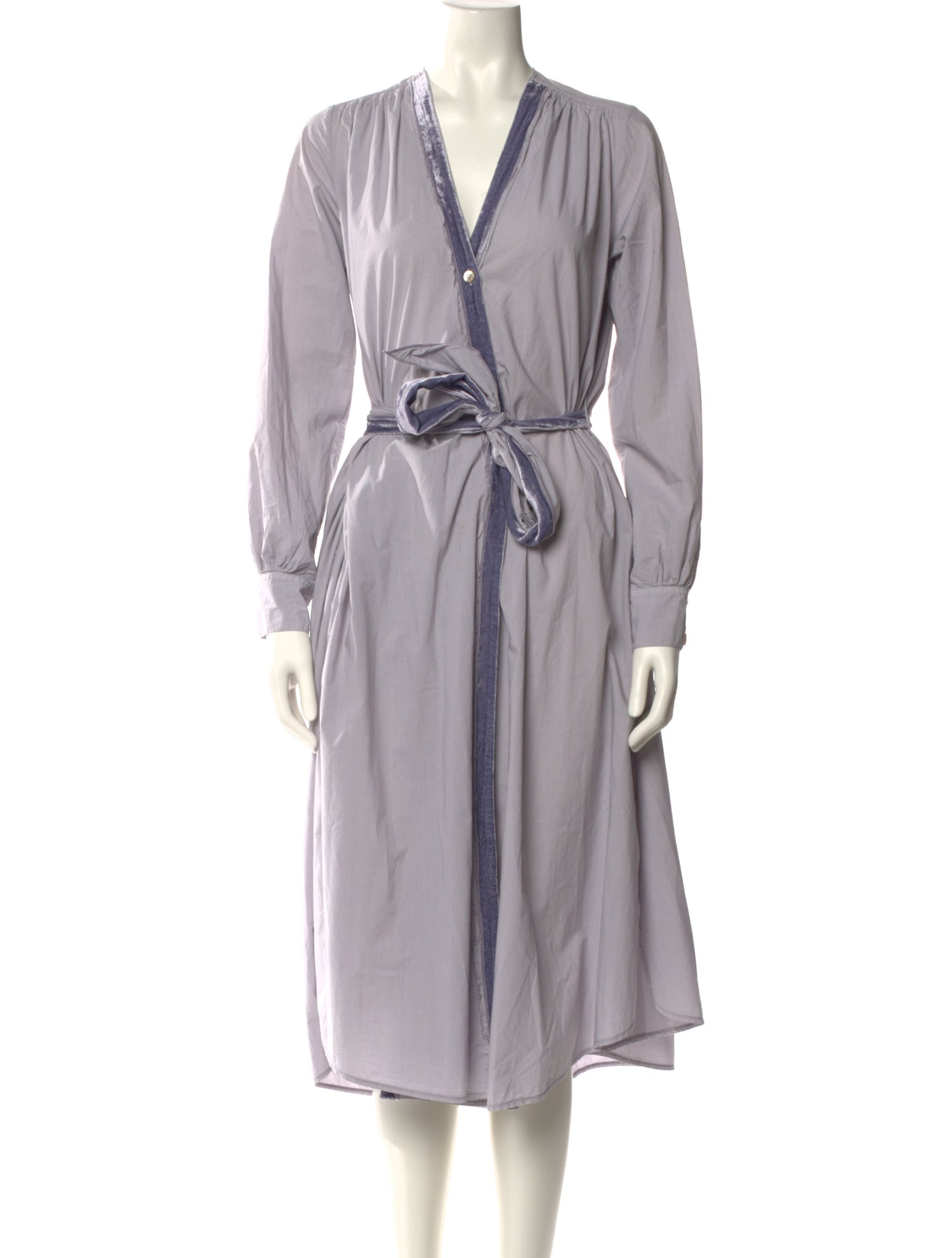 forte forte purple dress Forte Forte Habotai Silk Long Dress