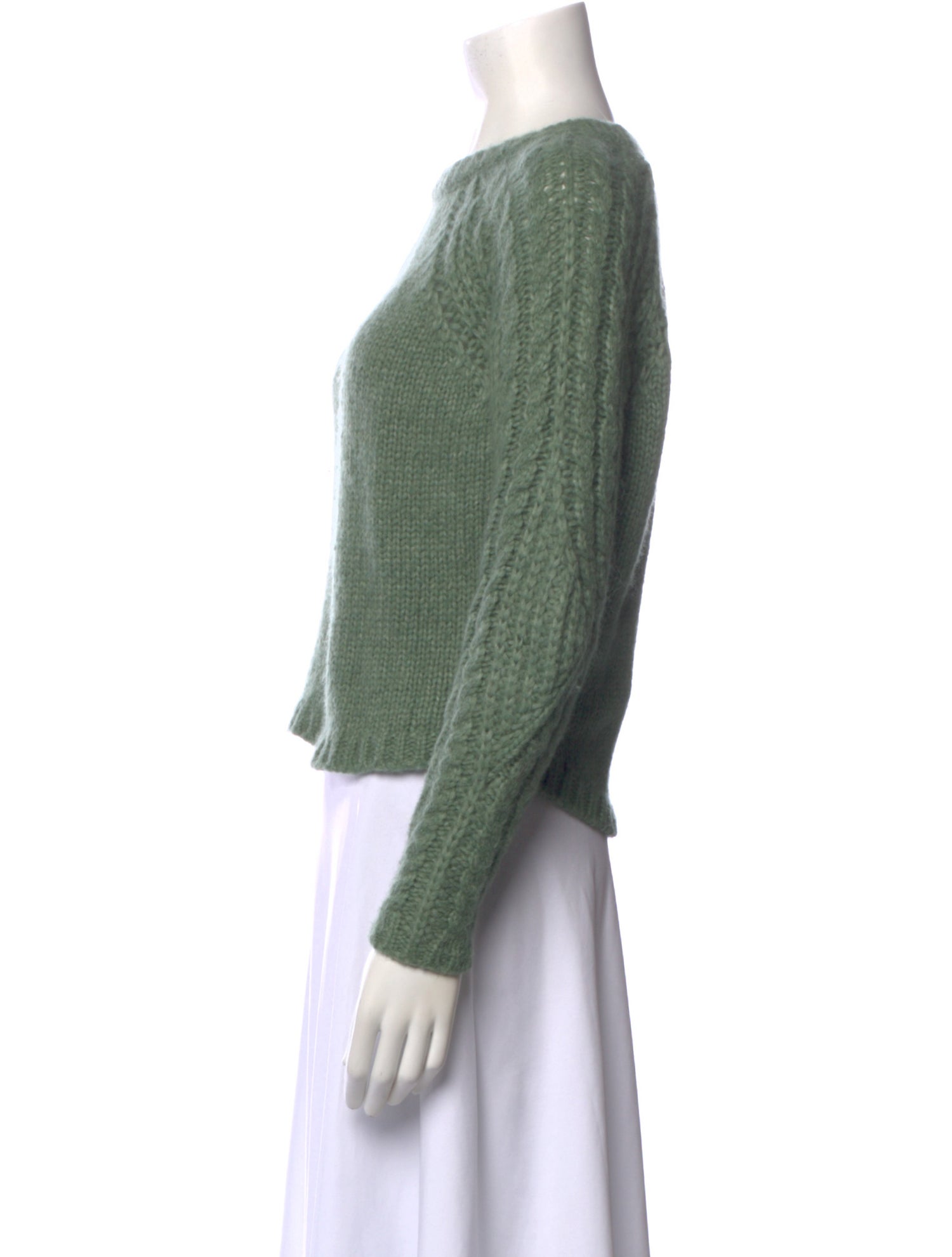 forte_forte Alpaca Crew Neck Sweater