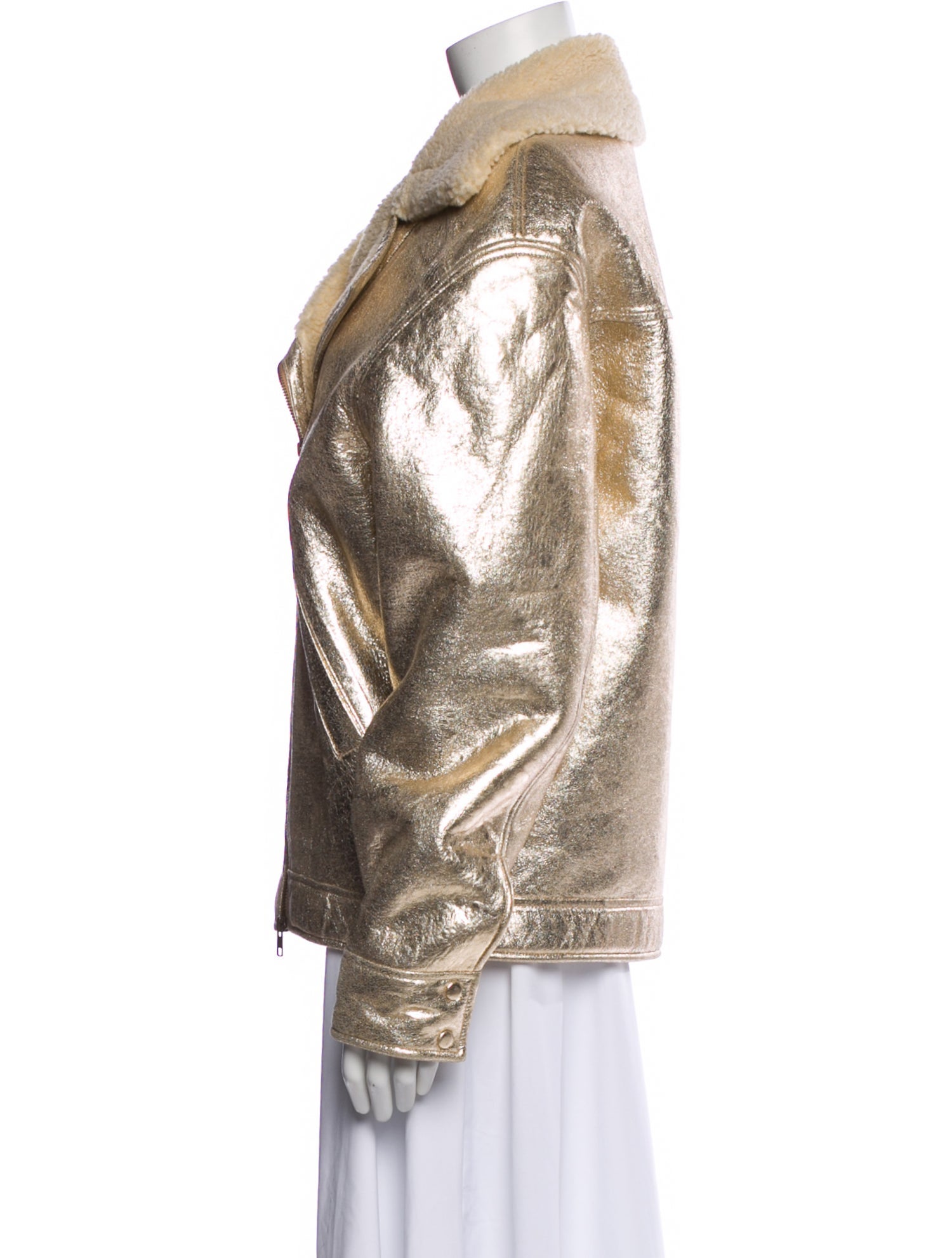 forte_forte Leather Biker Jacket