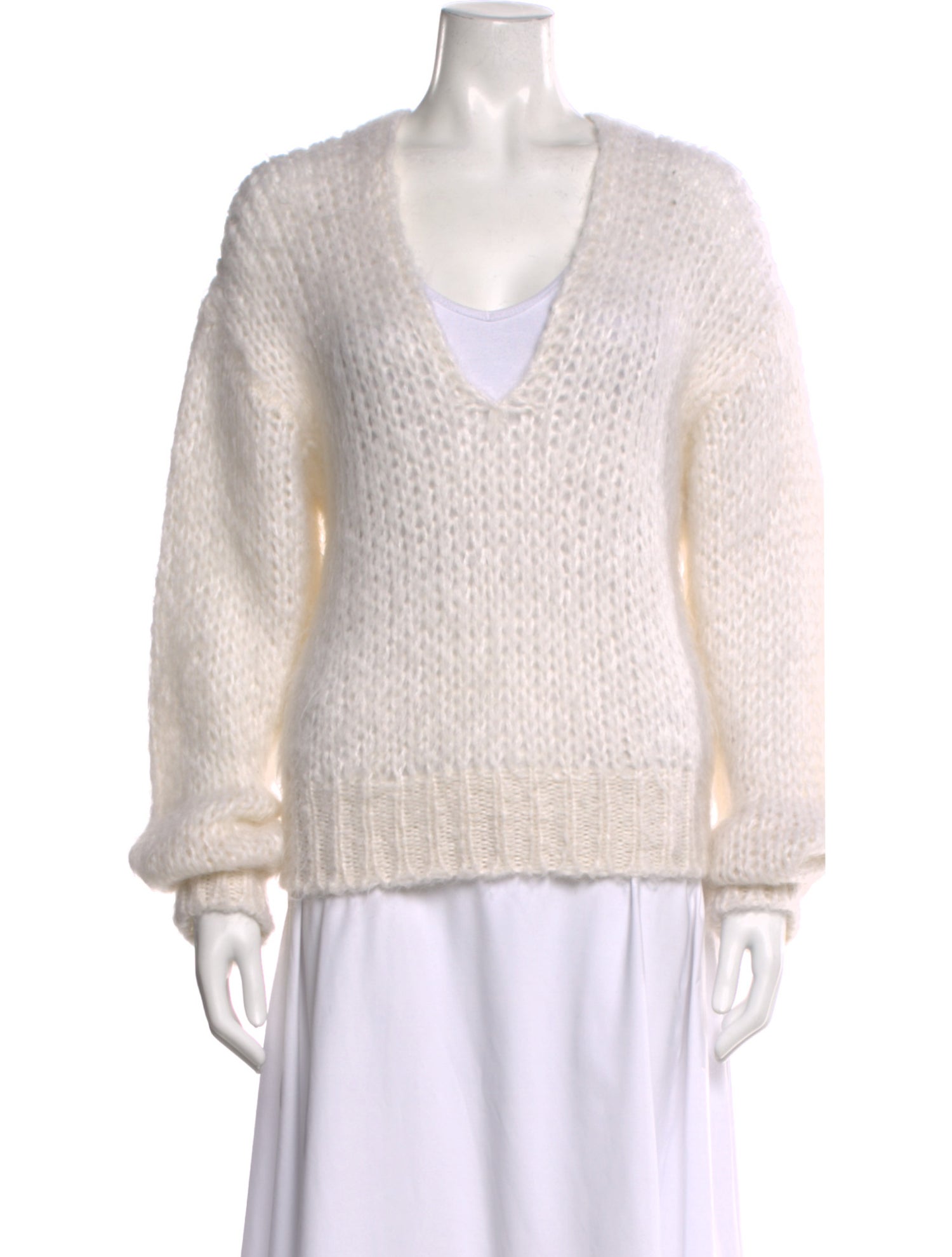 forte_forte V-Neck Sweater