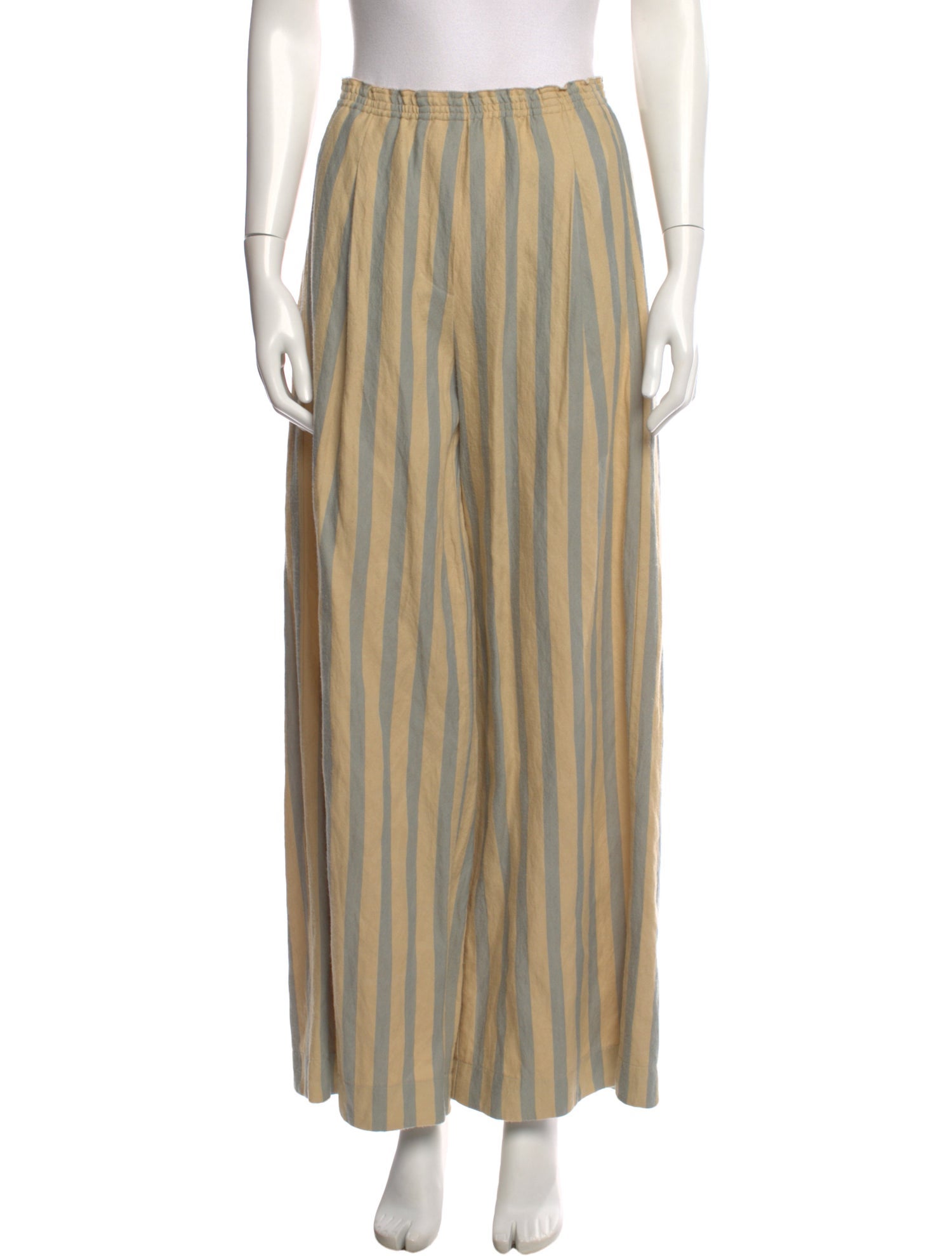 forte_forte Striped Wide Leg Pants
