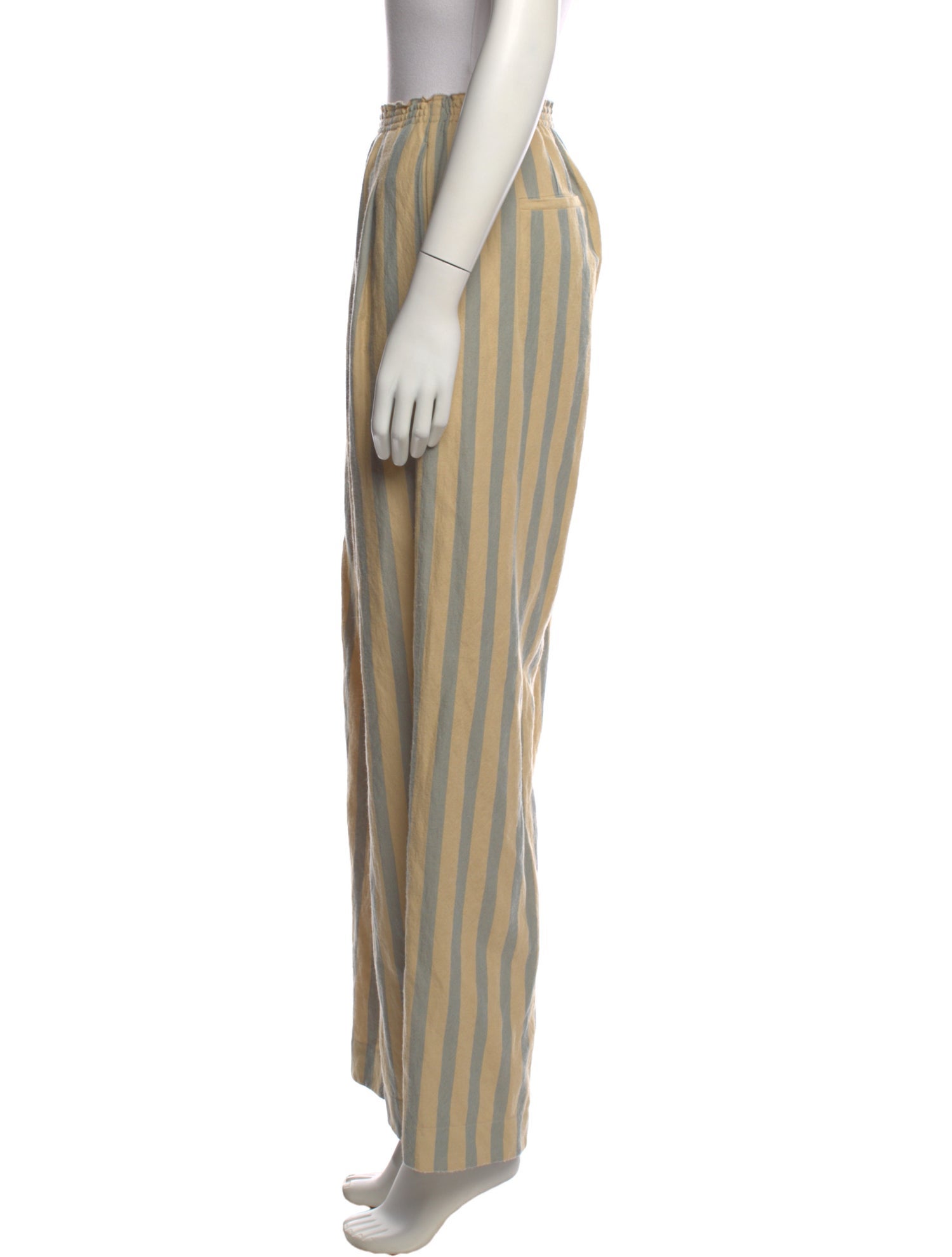 forte_forte Striped Wide Leg Pants