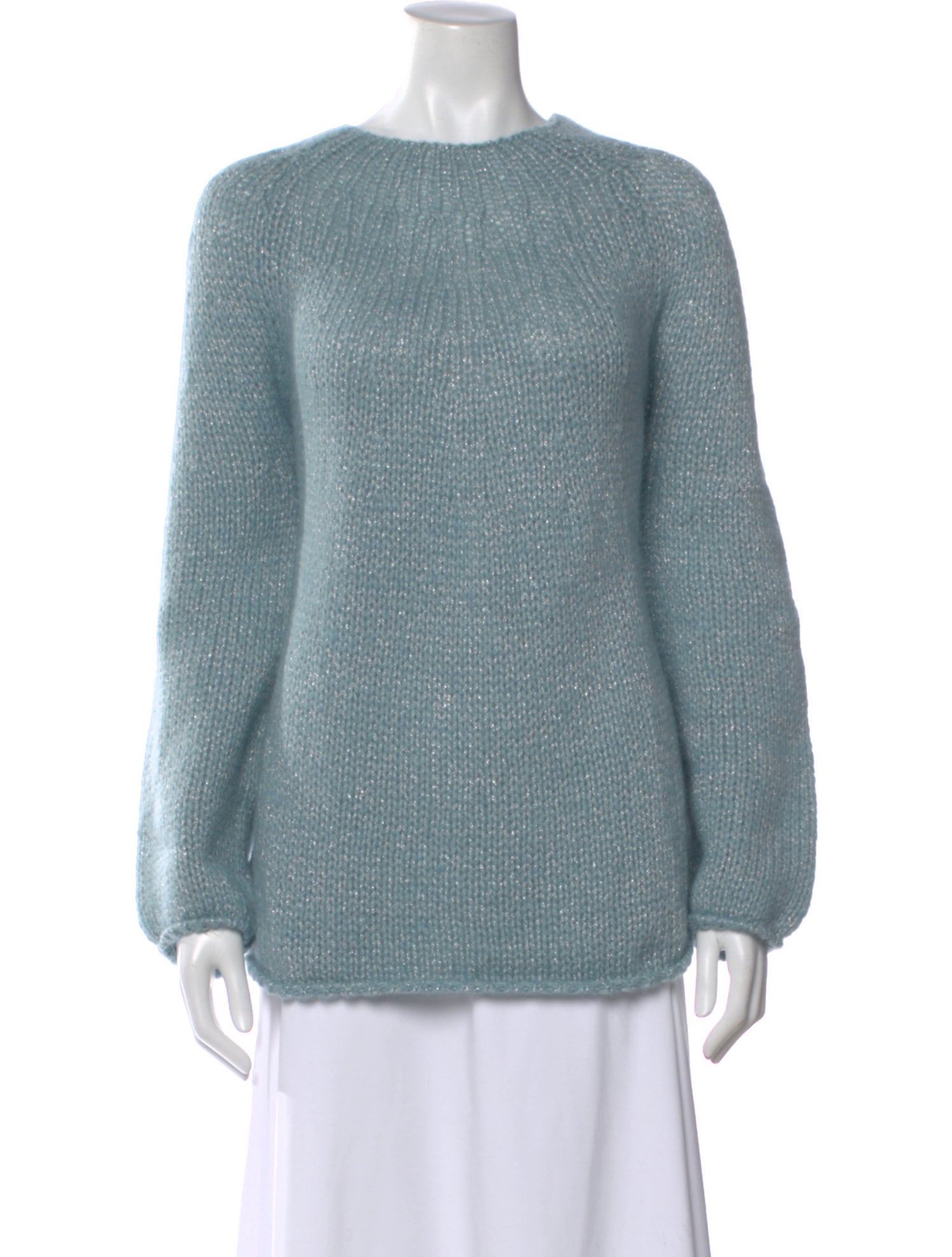 forte_forte Alpaca Crew Neck Sweater w/ Tags