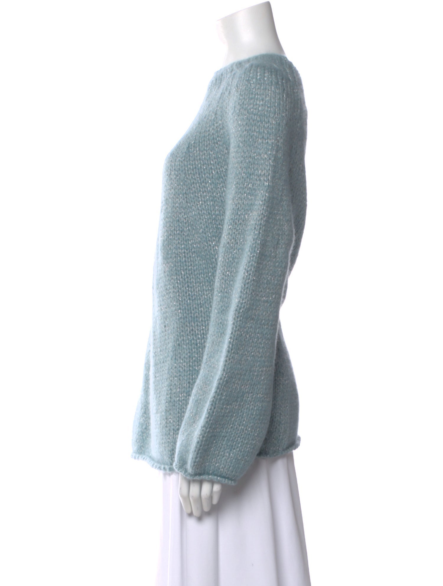 forte_forte Alpaca Crew Neck Sweater w/ Tags