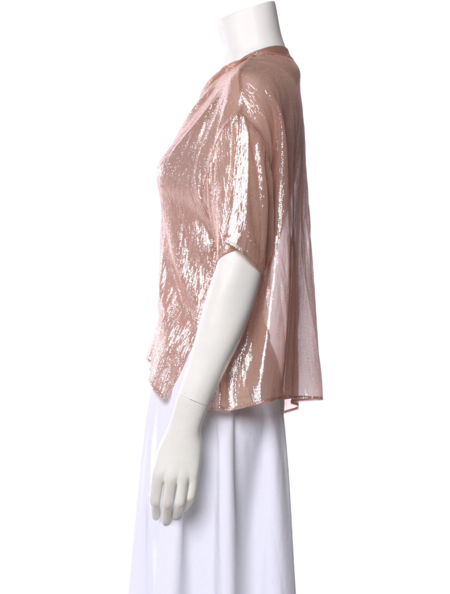 forte_forte Silk Printed Top