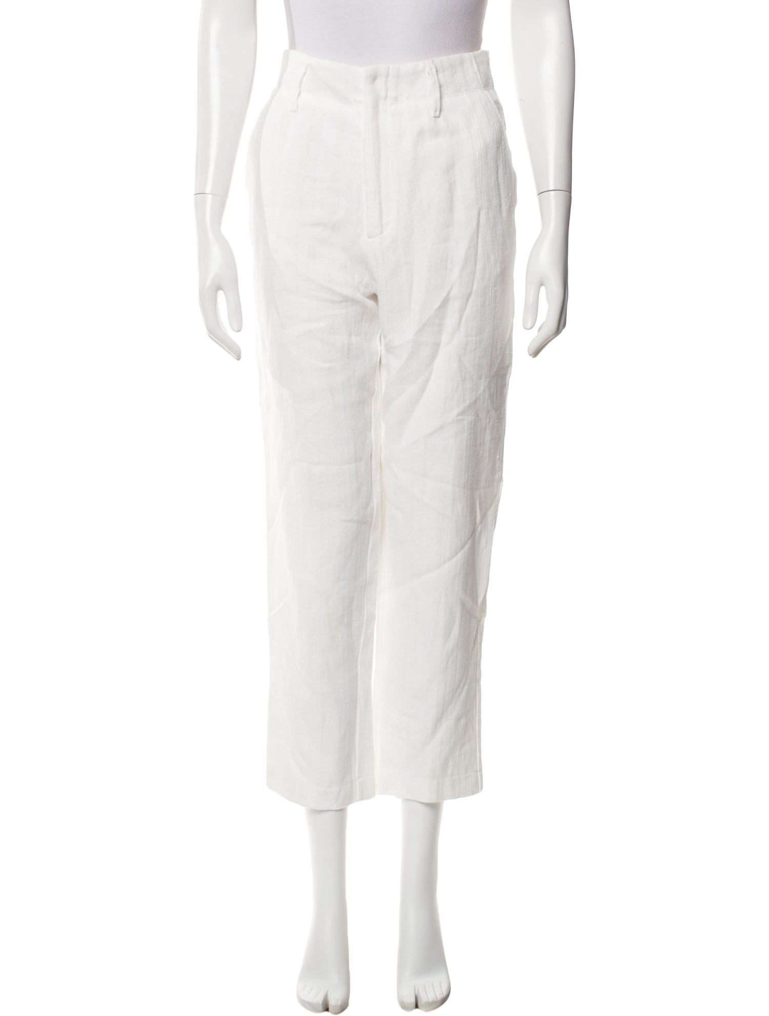 forte_forte Linen Straight Leg Pants