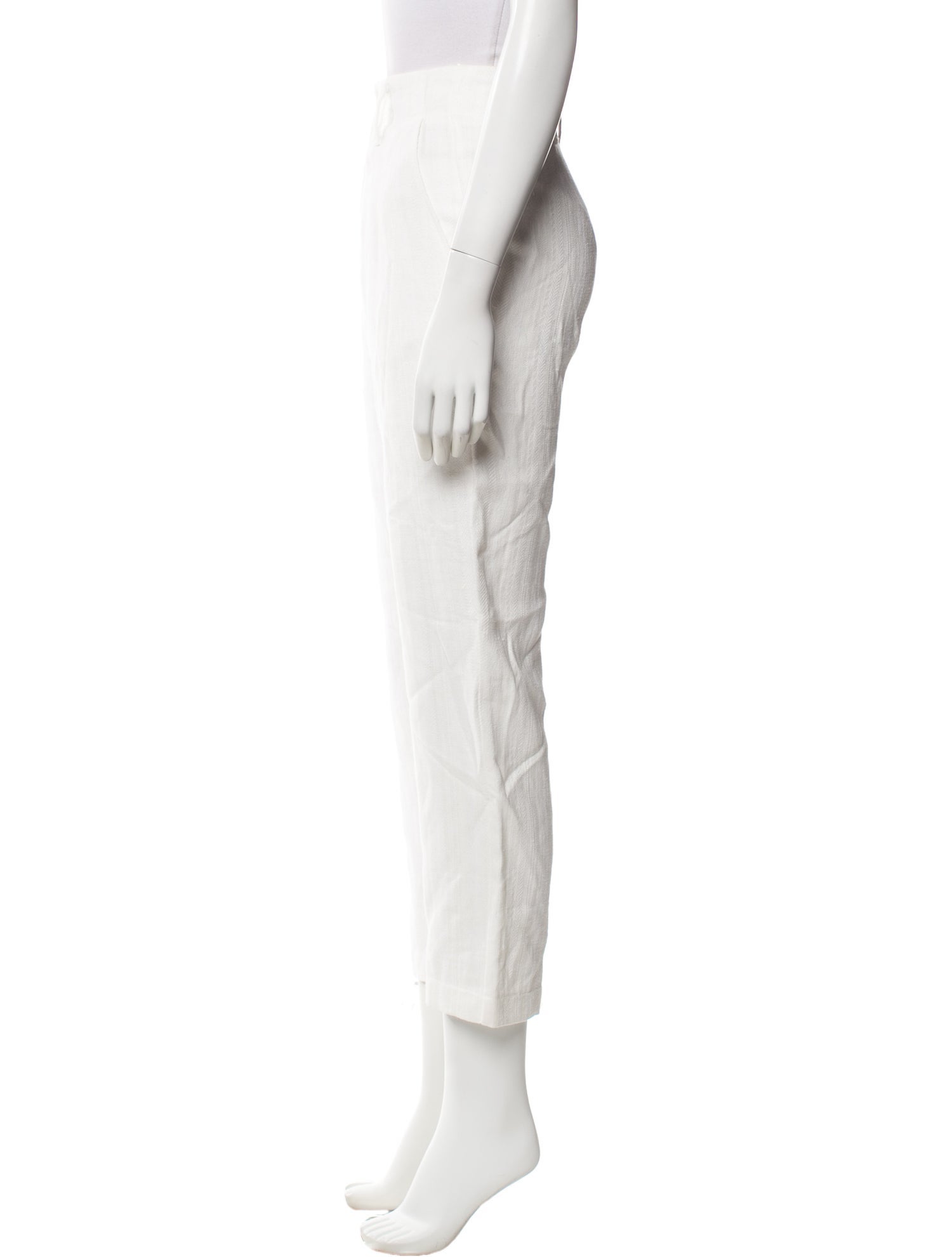 forte_forte Linen Straight Leg Pants