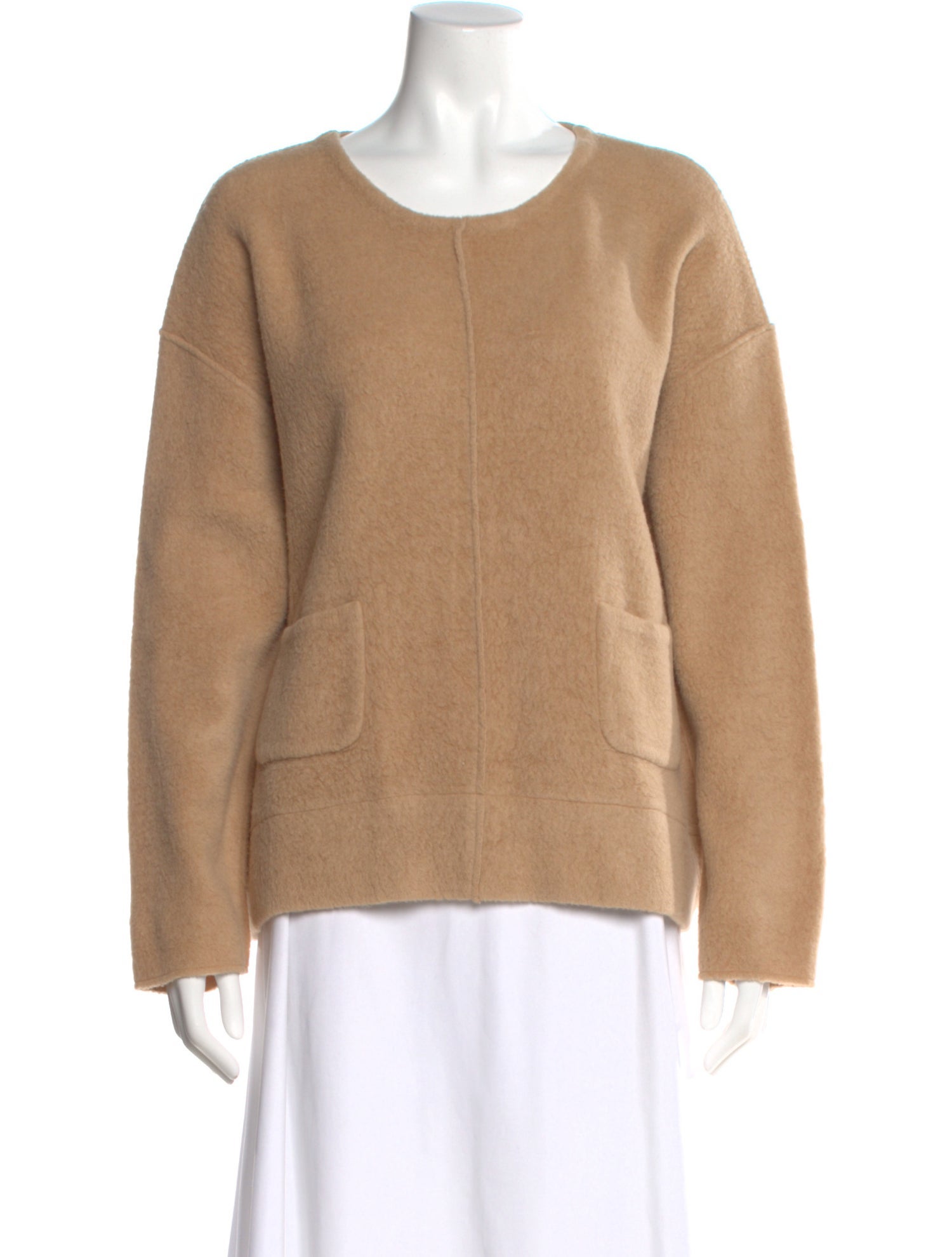 forte_forte Crew Neck Long Sleeve Top