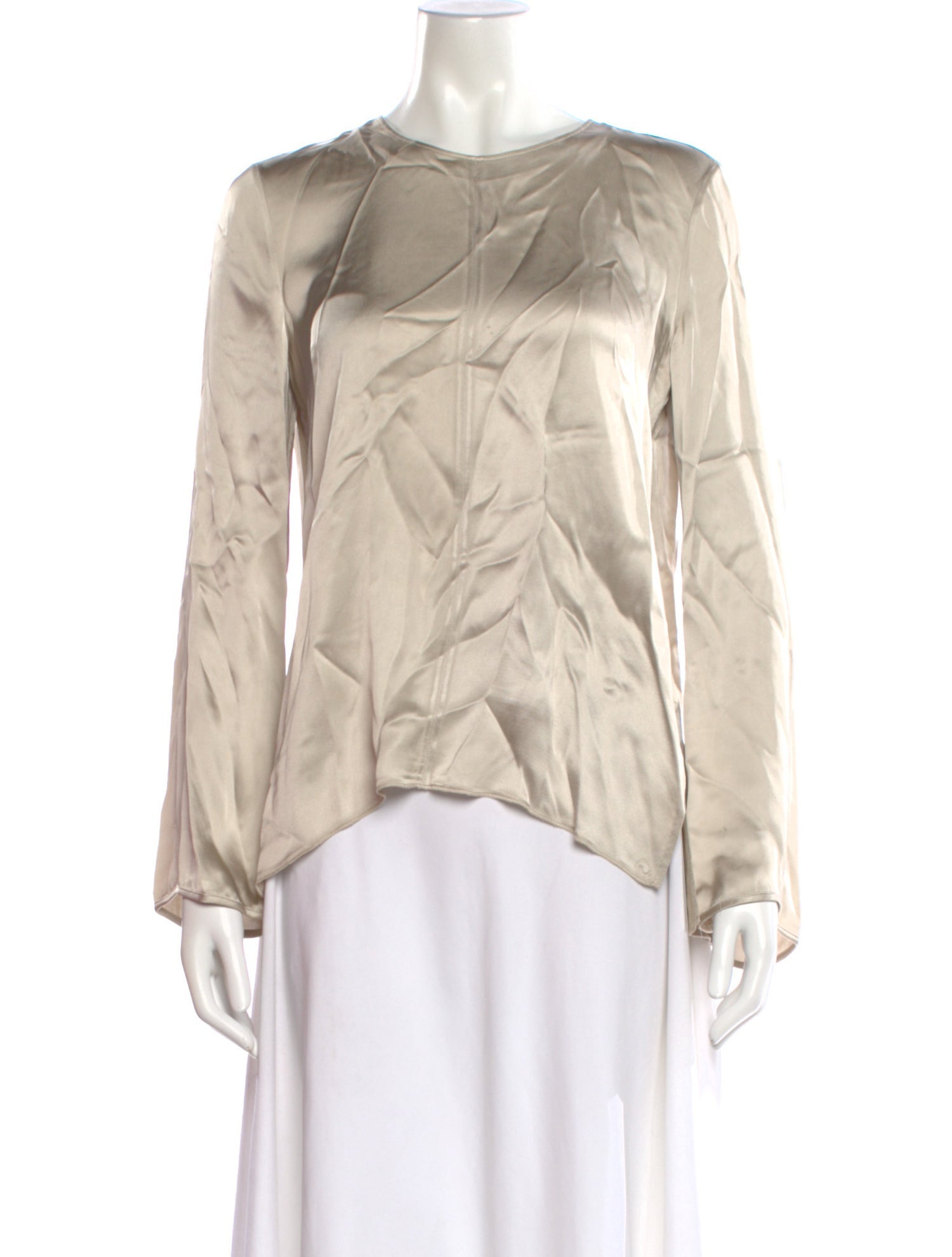 forte_forte Crew Neck Long Sleeve Top