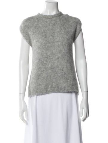 Pre-owned Forte Forte Alpaca Crew Neck Sweater W/ Tags In Gray