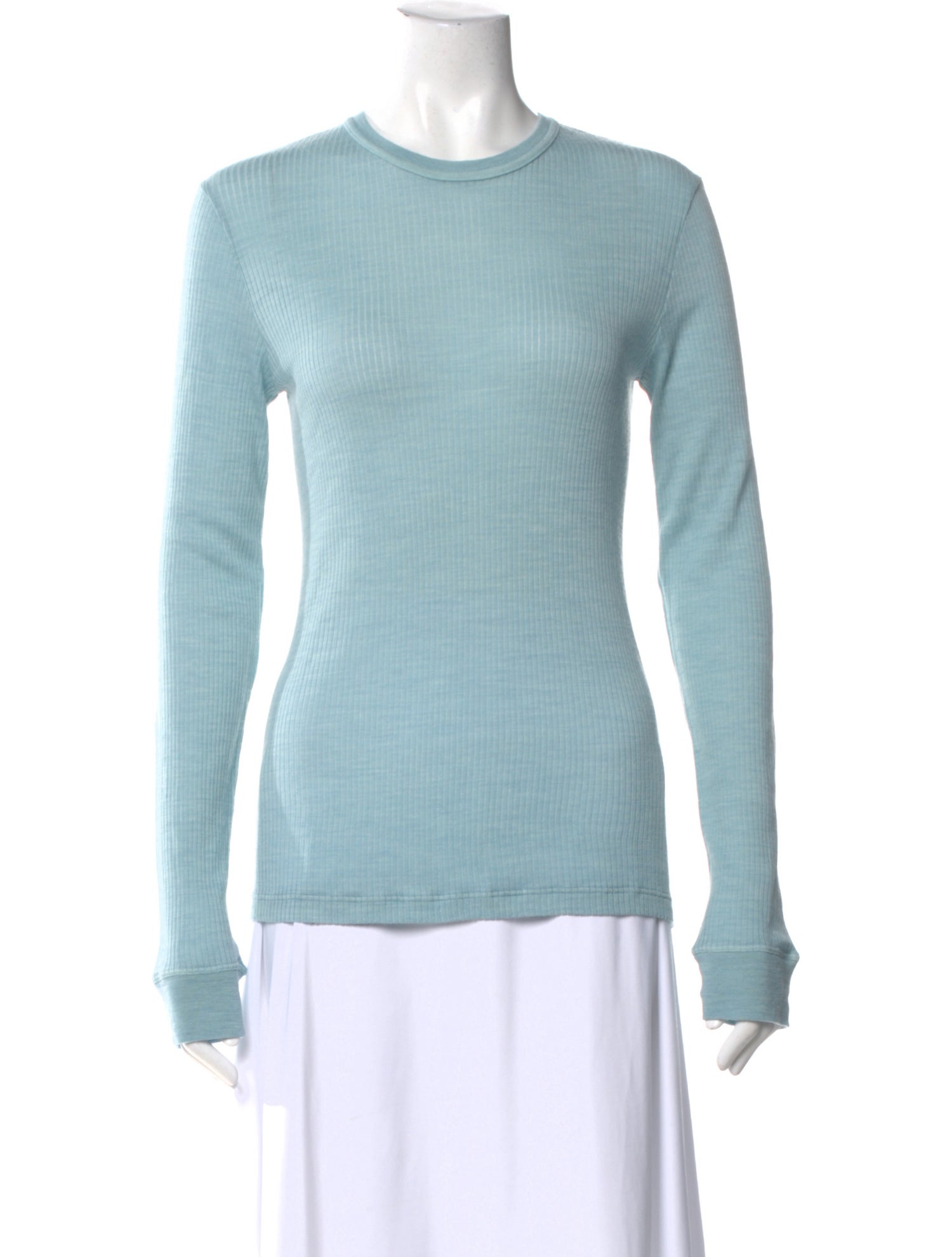 forte_forte Virgin Wool Crew Neck Top w/ Tags