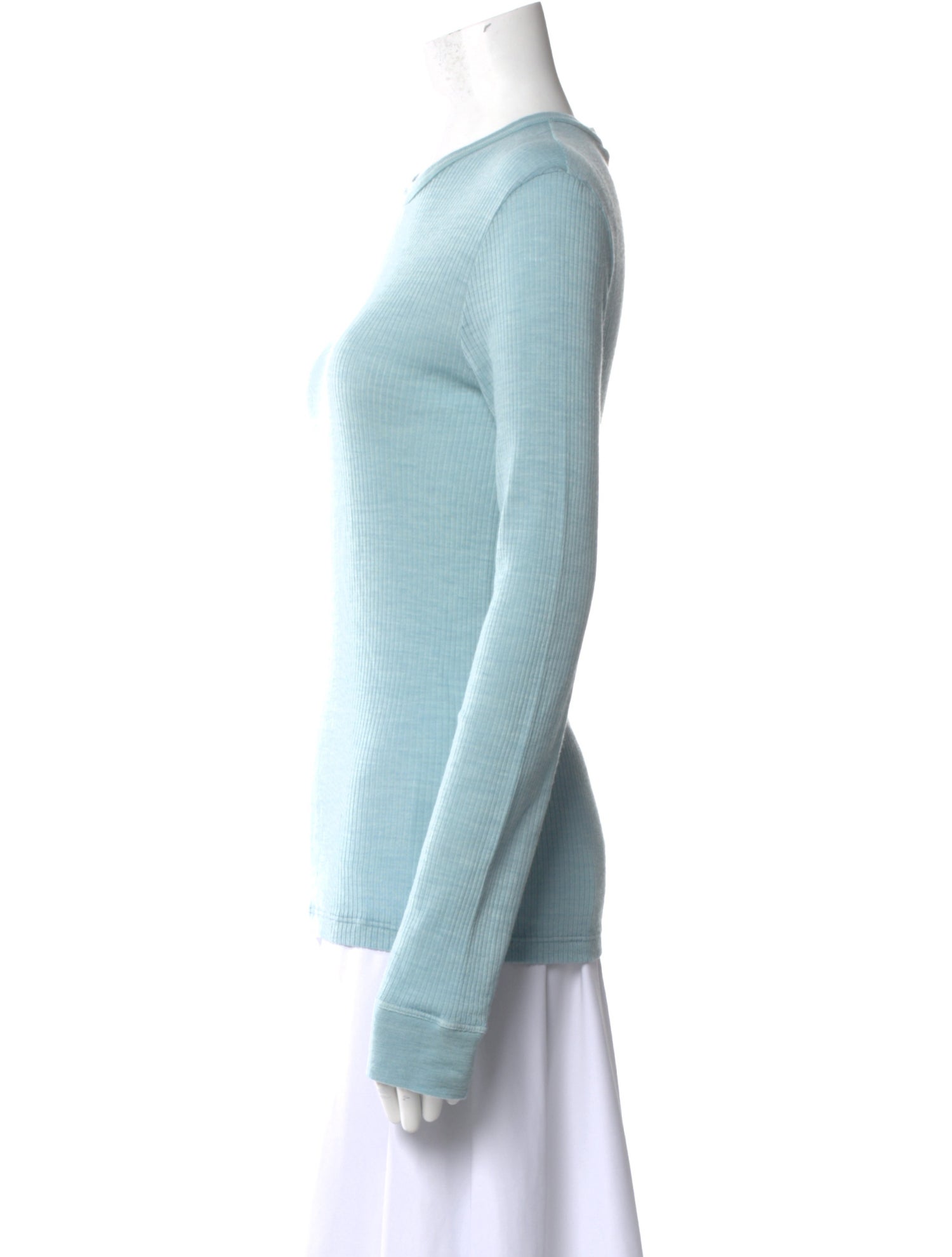 forte_forte Virgin Wool Crew Neck Top w/ Tags