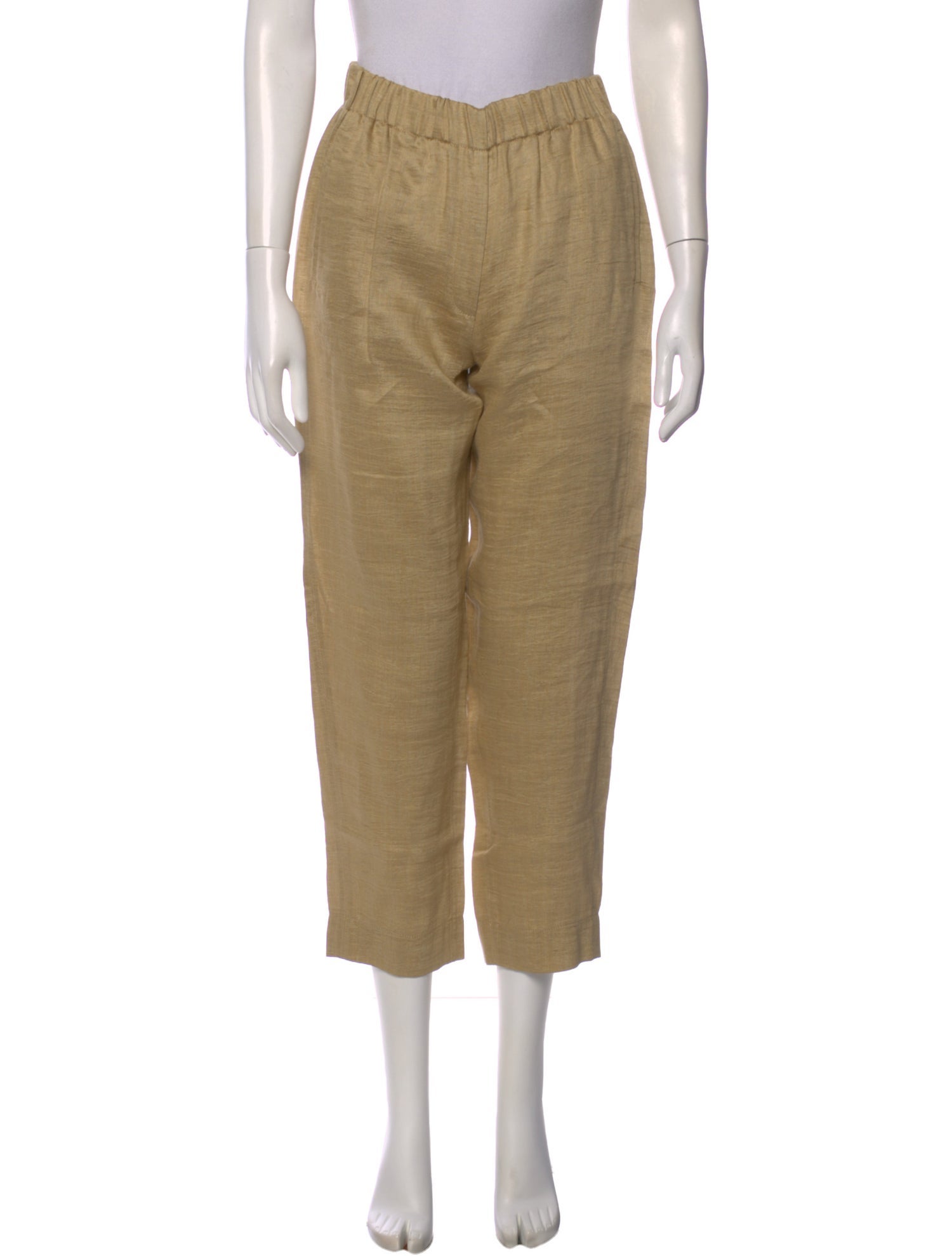 forte_forte Linen Straight Leg Pants