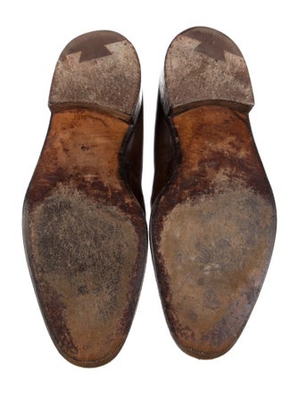 Foster & Son Leather Monk Straps