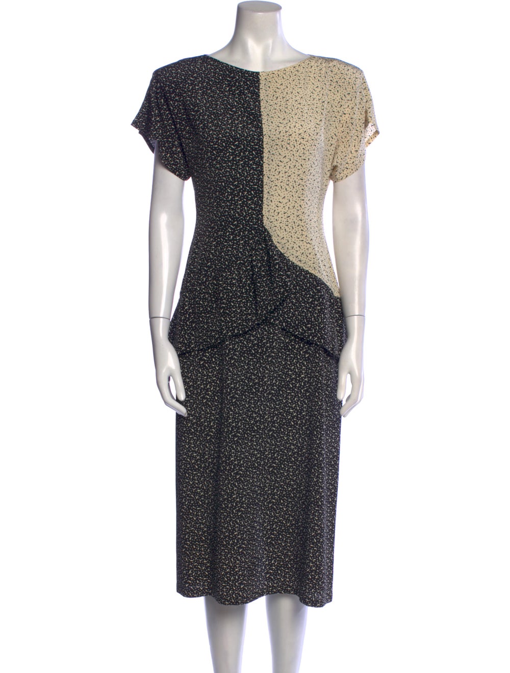 Françoise Printed Midi Length Dress - image 1