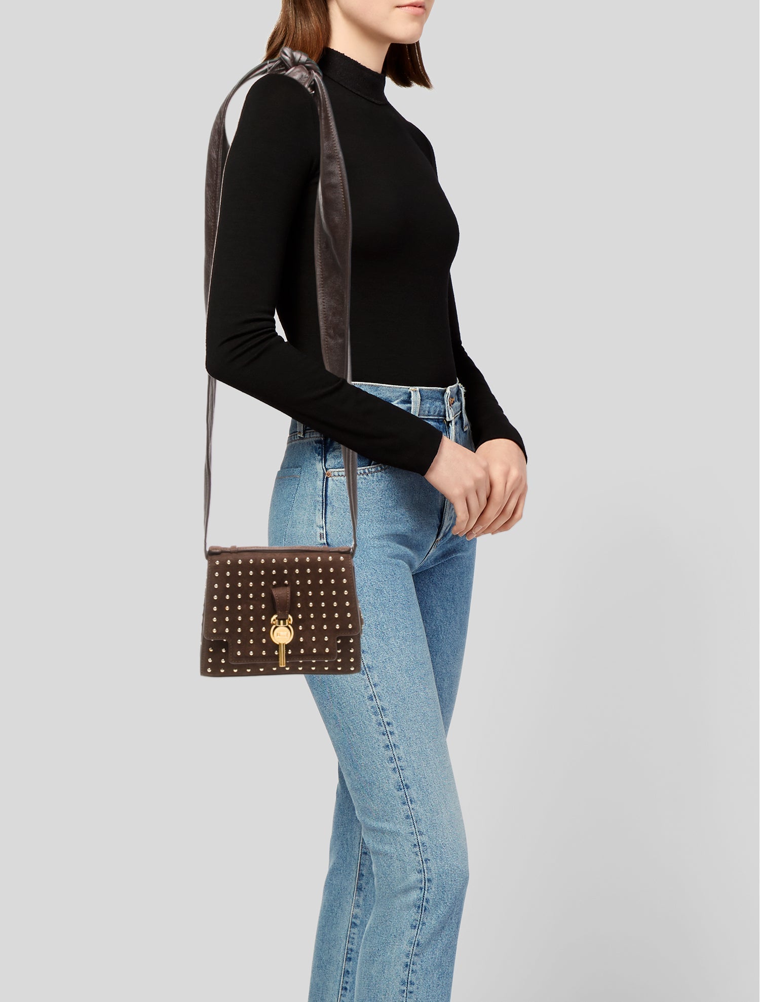 Françoise Suede Crossbody Bag