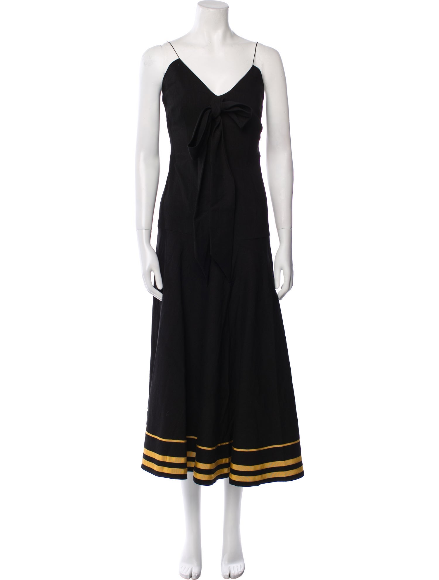 Françoise Linen Long Dress