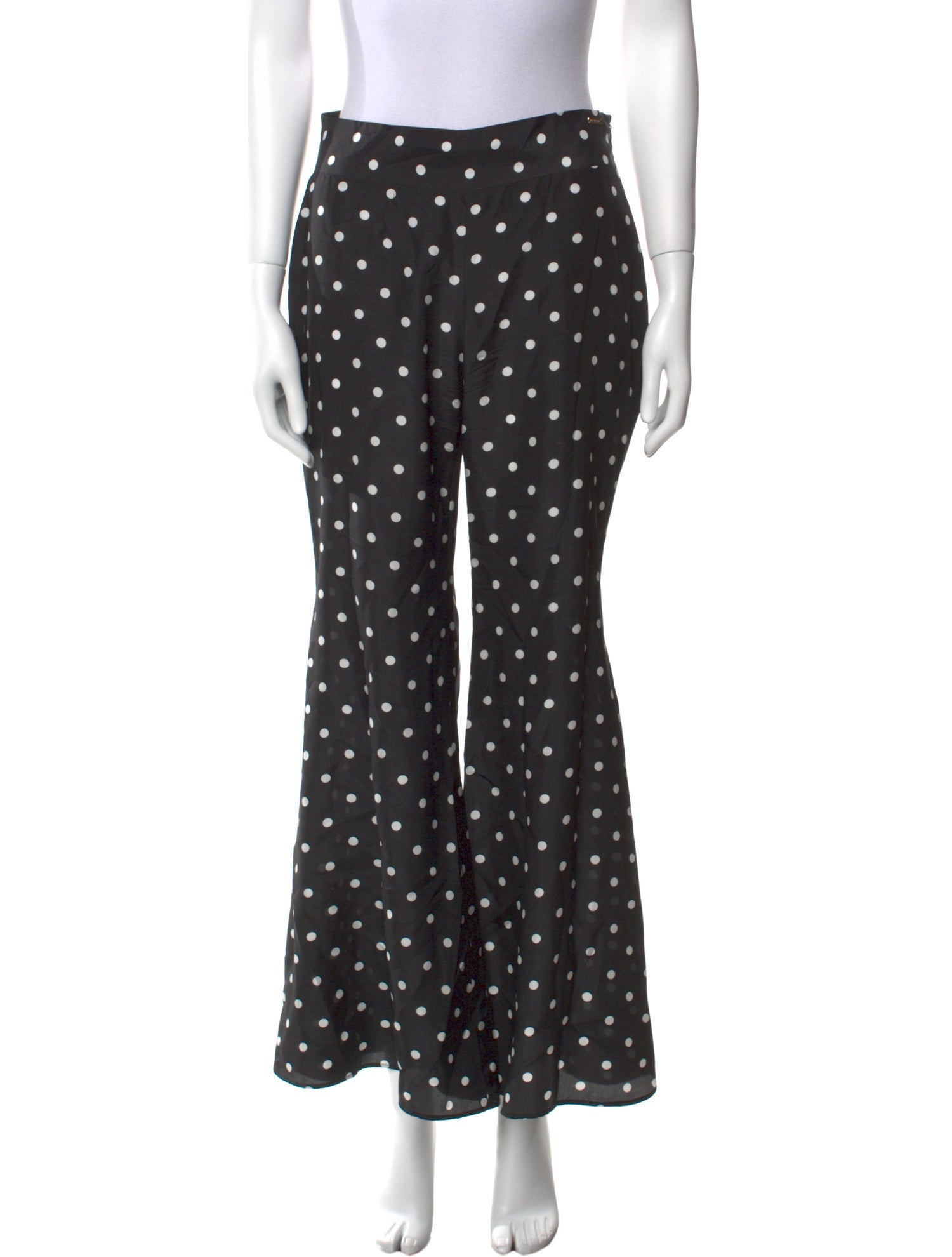 Françoise Silk Wide Leg Pants