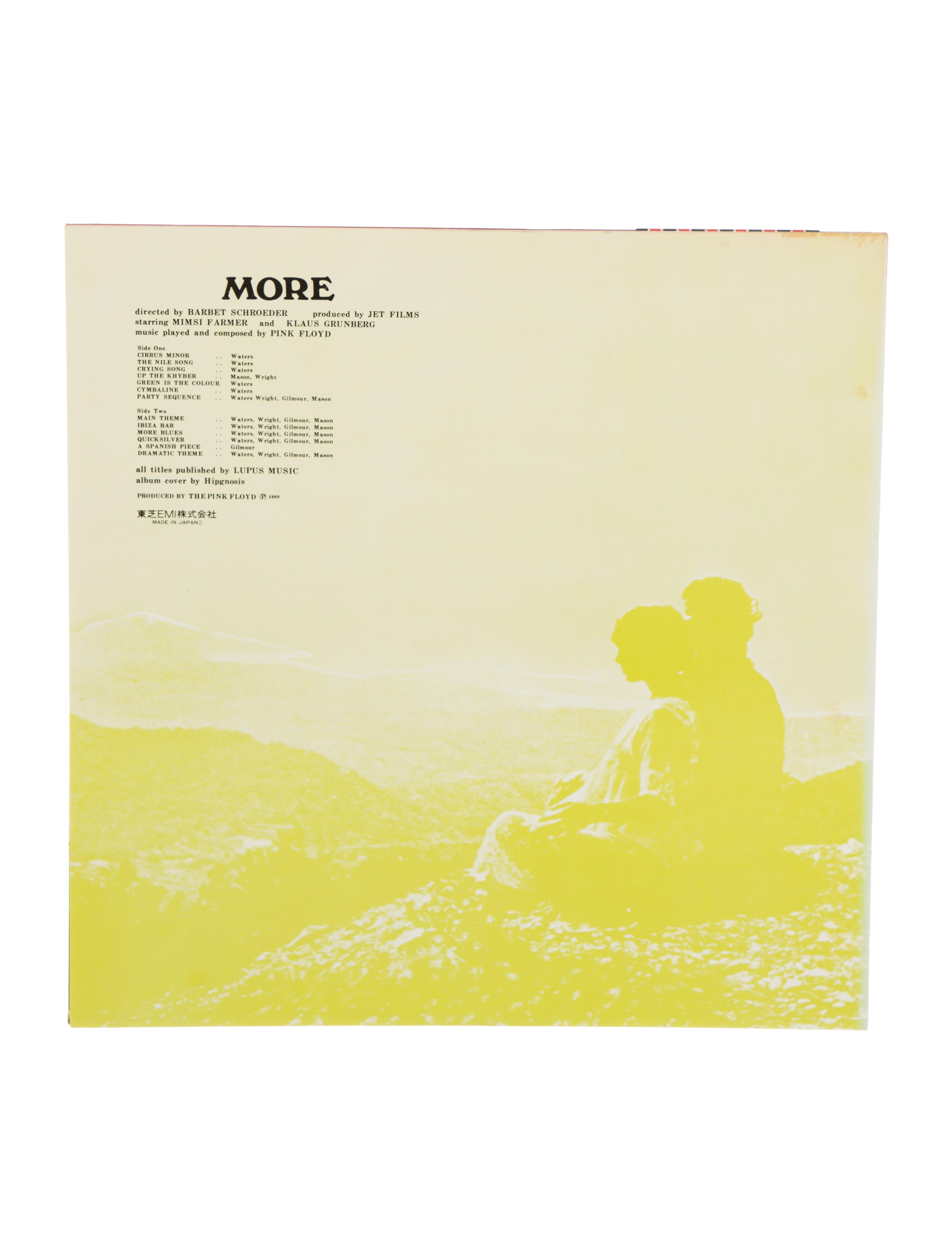 Face Records Pink Floyd: Soundtrack from the Film "More"