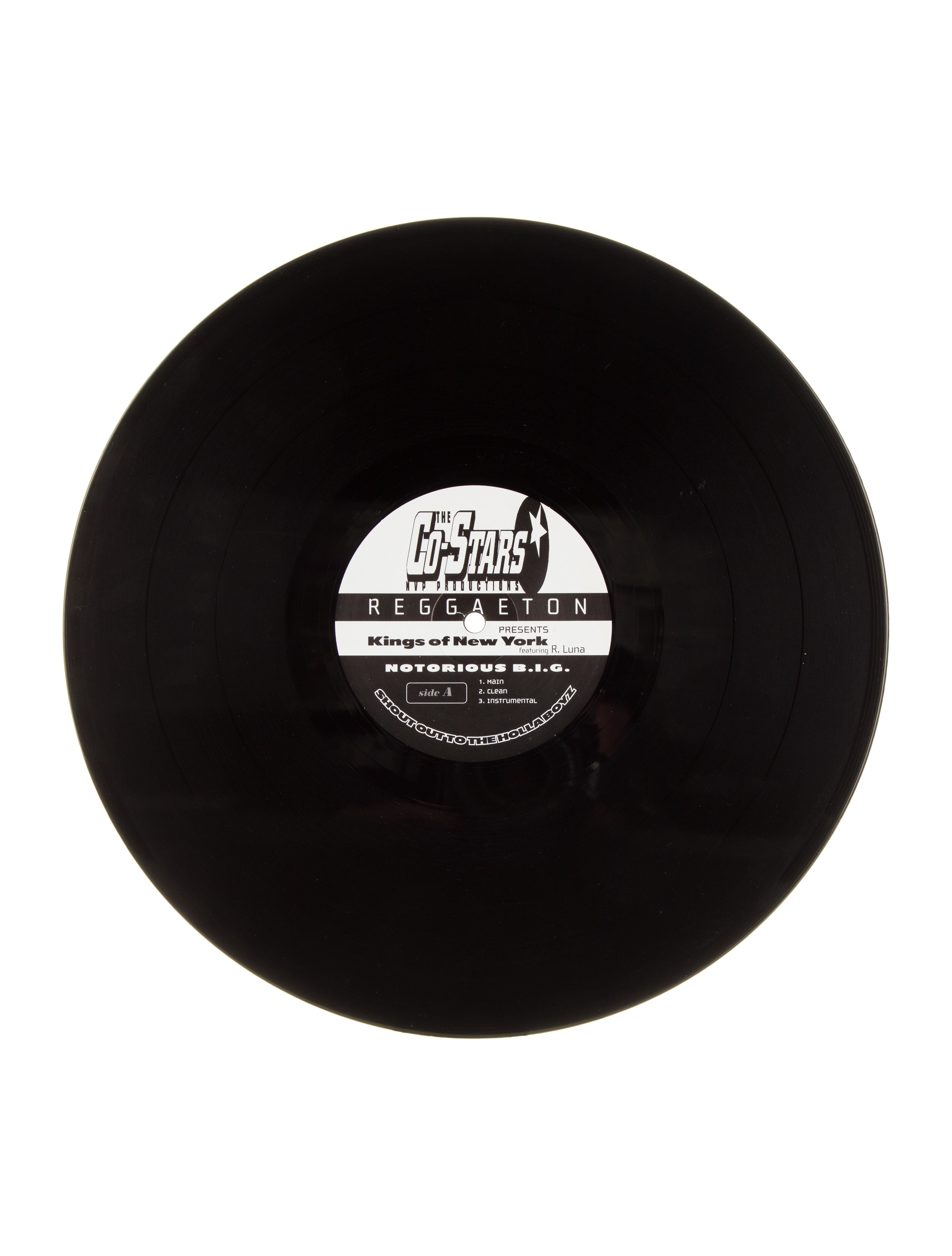 Face Records Notorious B.I.G. Reggaeton Black Home Audio