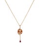 Francesca Villa 18K Resin & Diamond Dew Drop Pendant Necklace