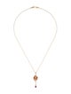 Francesca Villa 18K Resin & Diamond Dew Drop Pendant Necklace