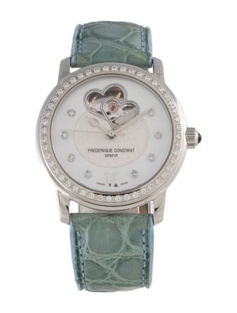 Frederique Constant Double Heart Beat Watch