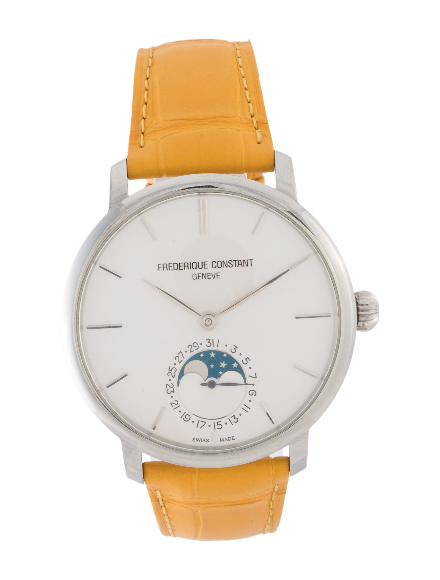 Frederique Constant Slimline Moonphase Watch