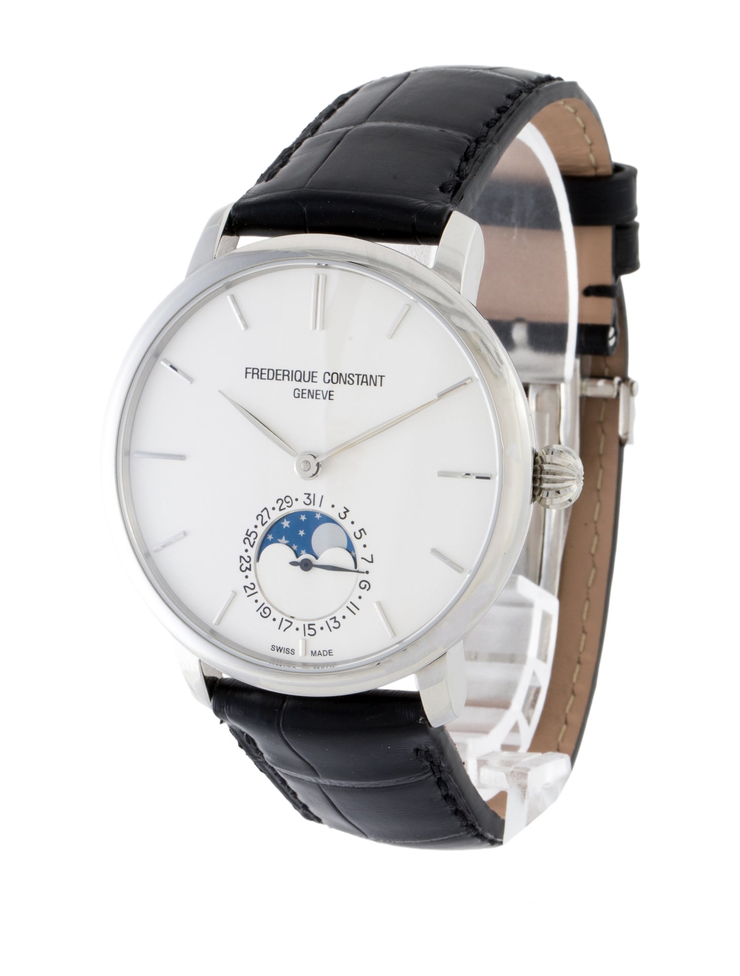 Frederique Constant Slimline Moonphase Watch