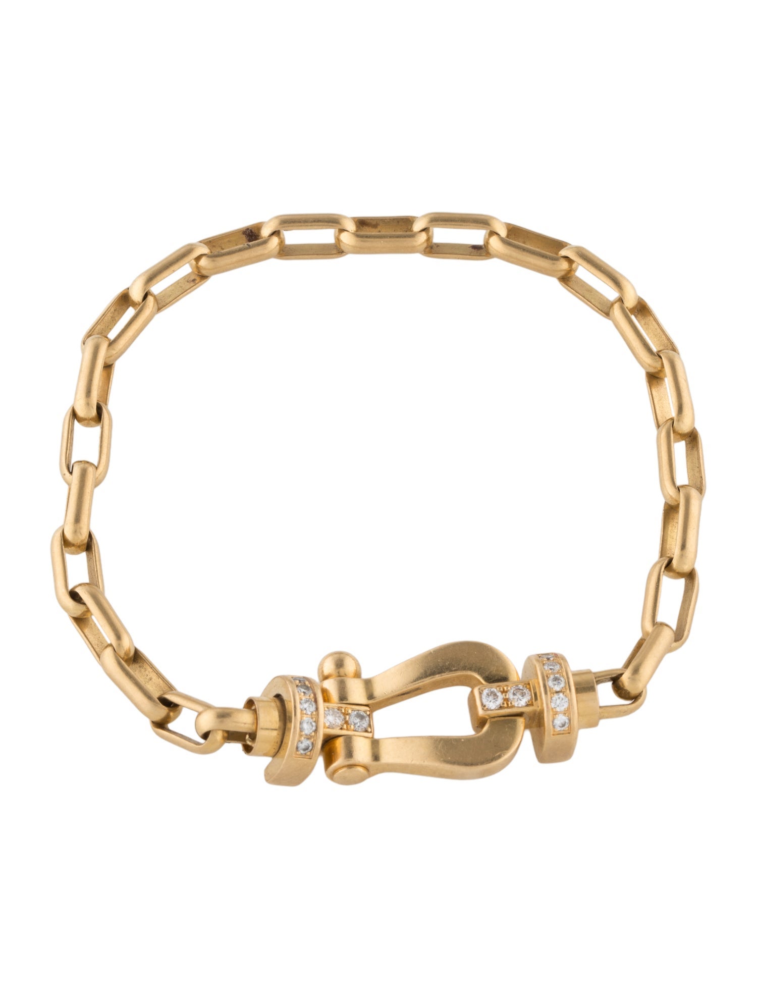 【送料&関税込】Bottega Veneta Yellow Bracelets Bottega Veneta 18K Diamond Torcello Bracelet - 18K Yellow