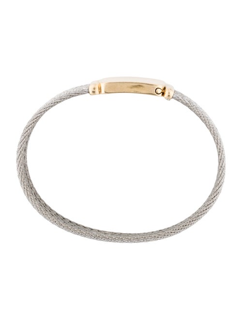 Fred Two-Tone Force 10 Cable Bracelet