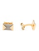 Fred Diamond Two Tone Cufflinks