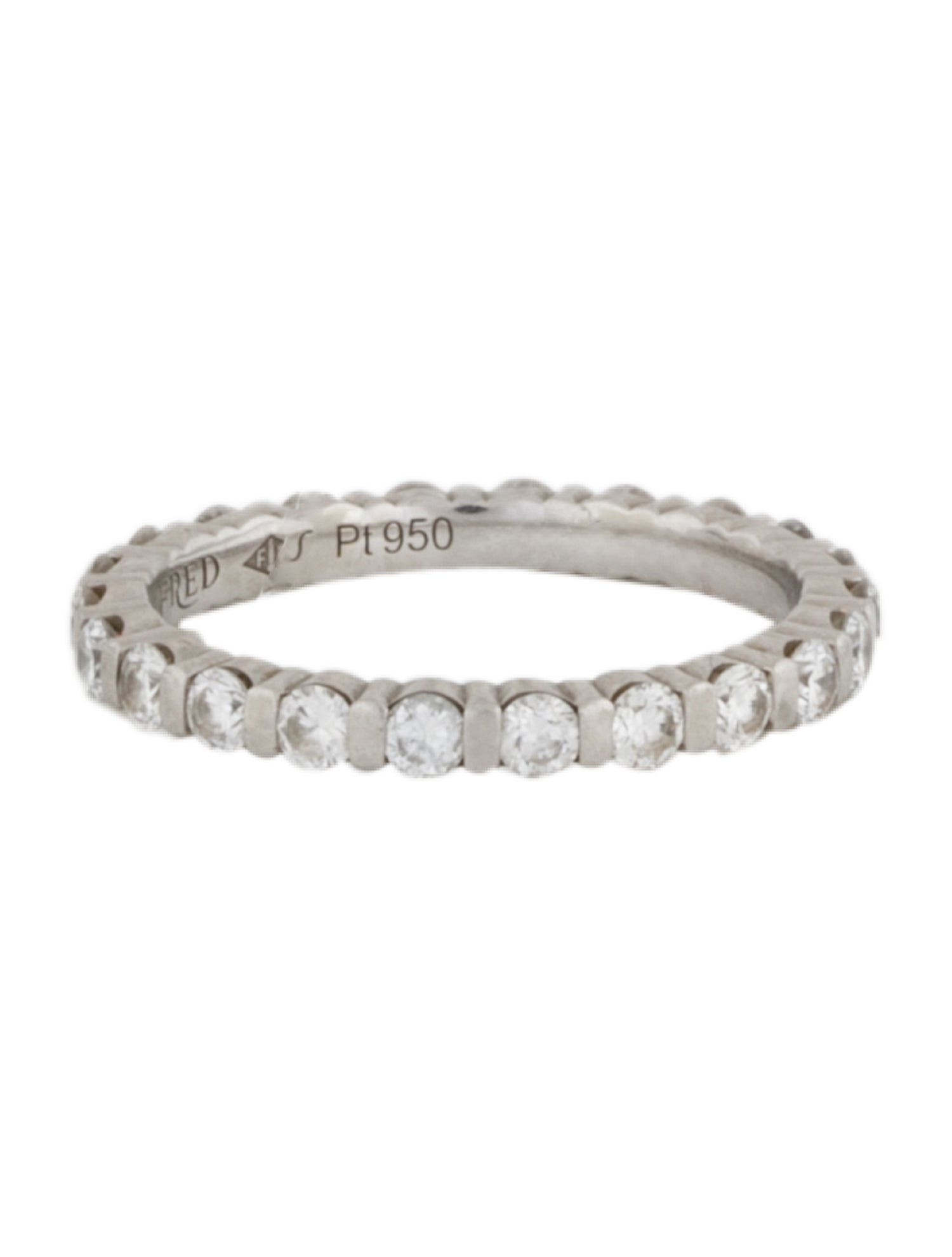 Fred Platinum Diamond Eternity Band