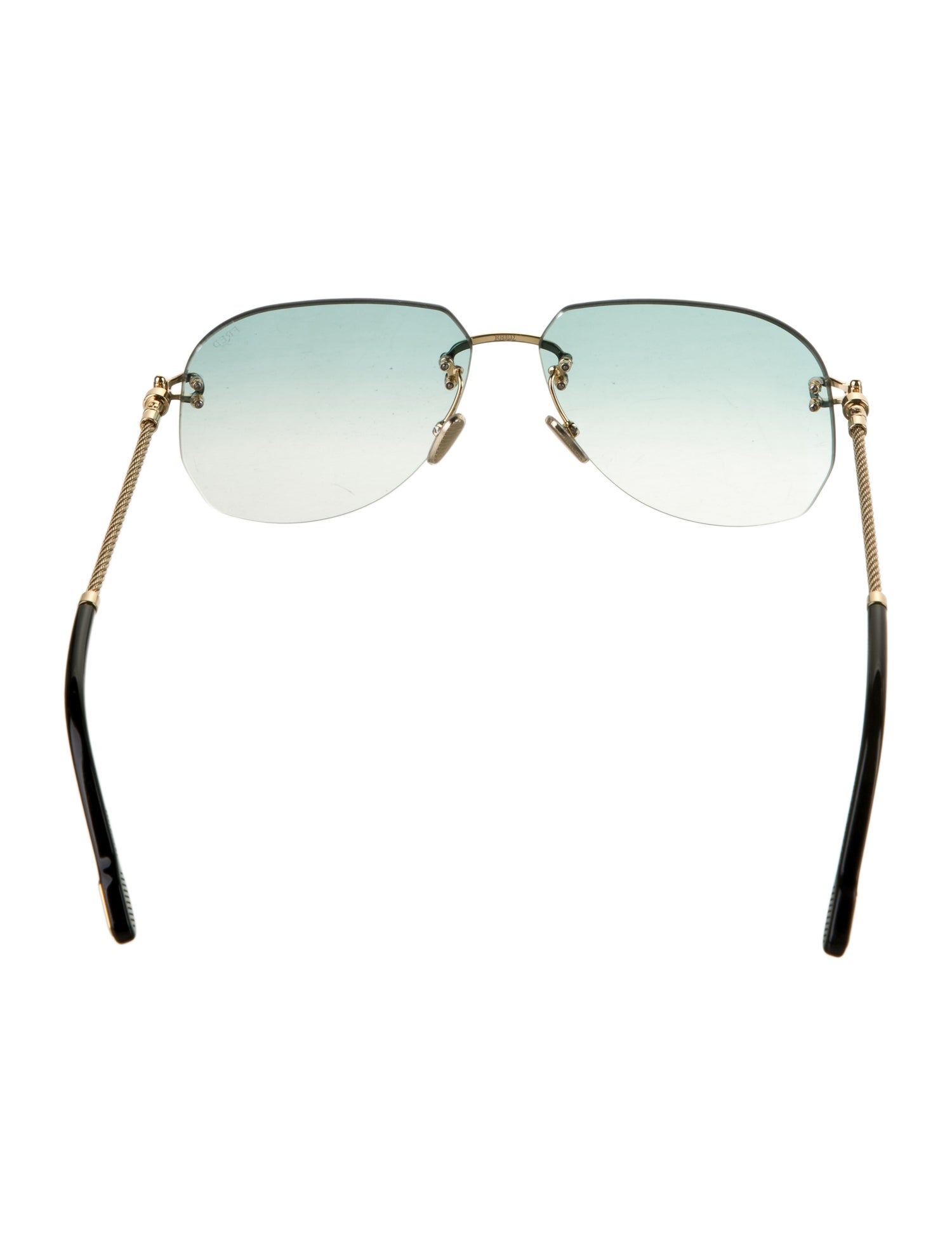 Fred Aviator Gradient Sunglasses