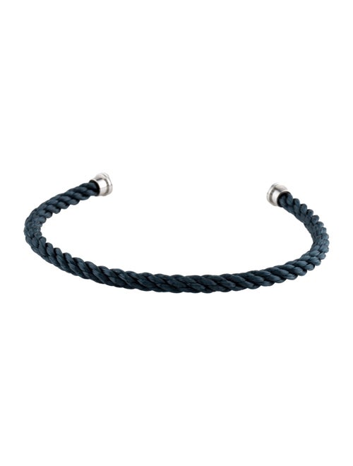 Fred 18K Diamond Force 10 Bracelet w/ Two Cables