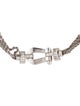 Fred 18K Diamond Force 10 Half Paved Bracelet