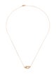 Fred 18K Diamond Force 10 Pendant Necklace