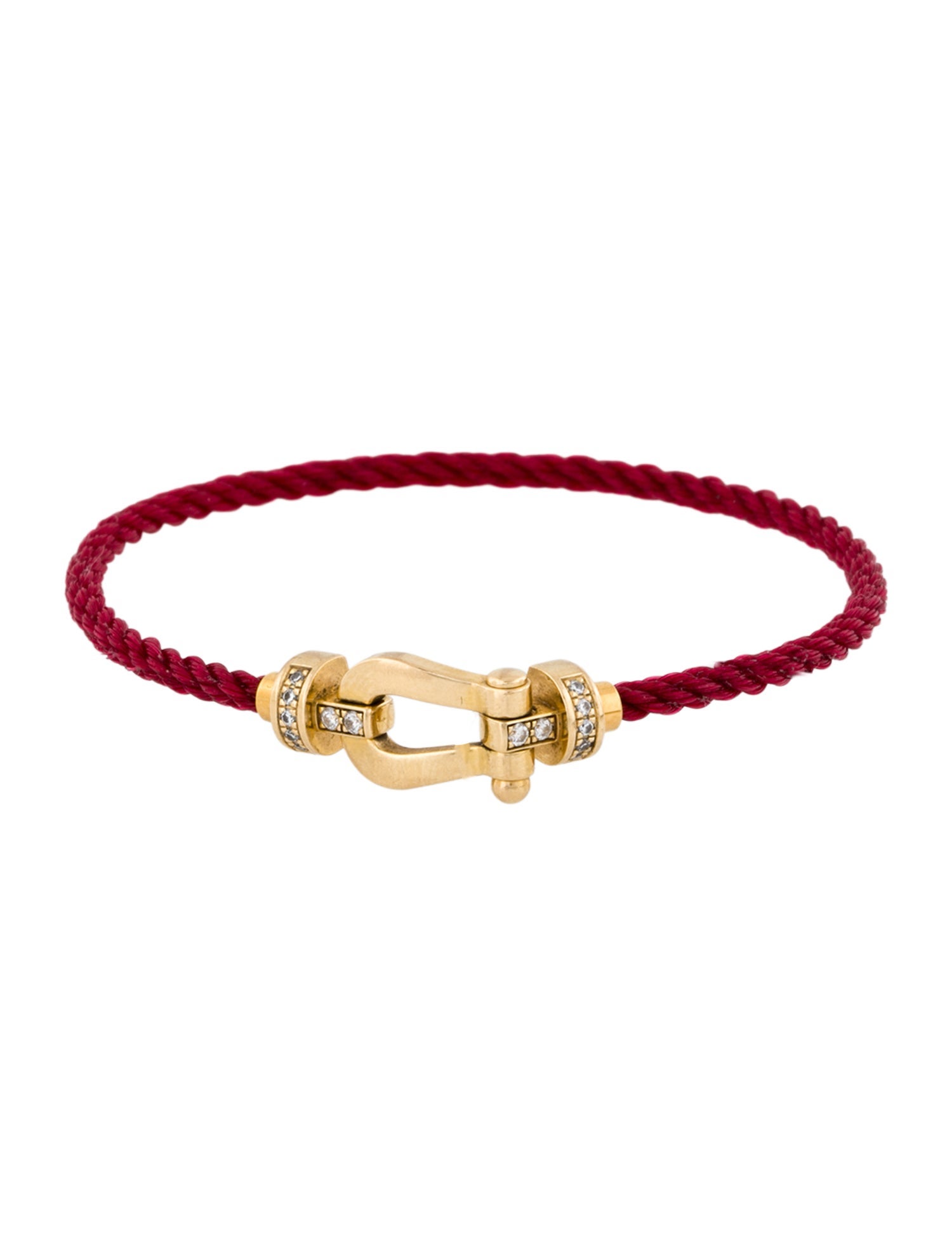 Fred 18K Diamond Force 10 Bracelet