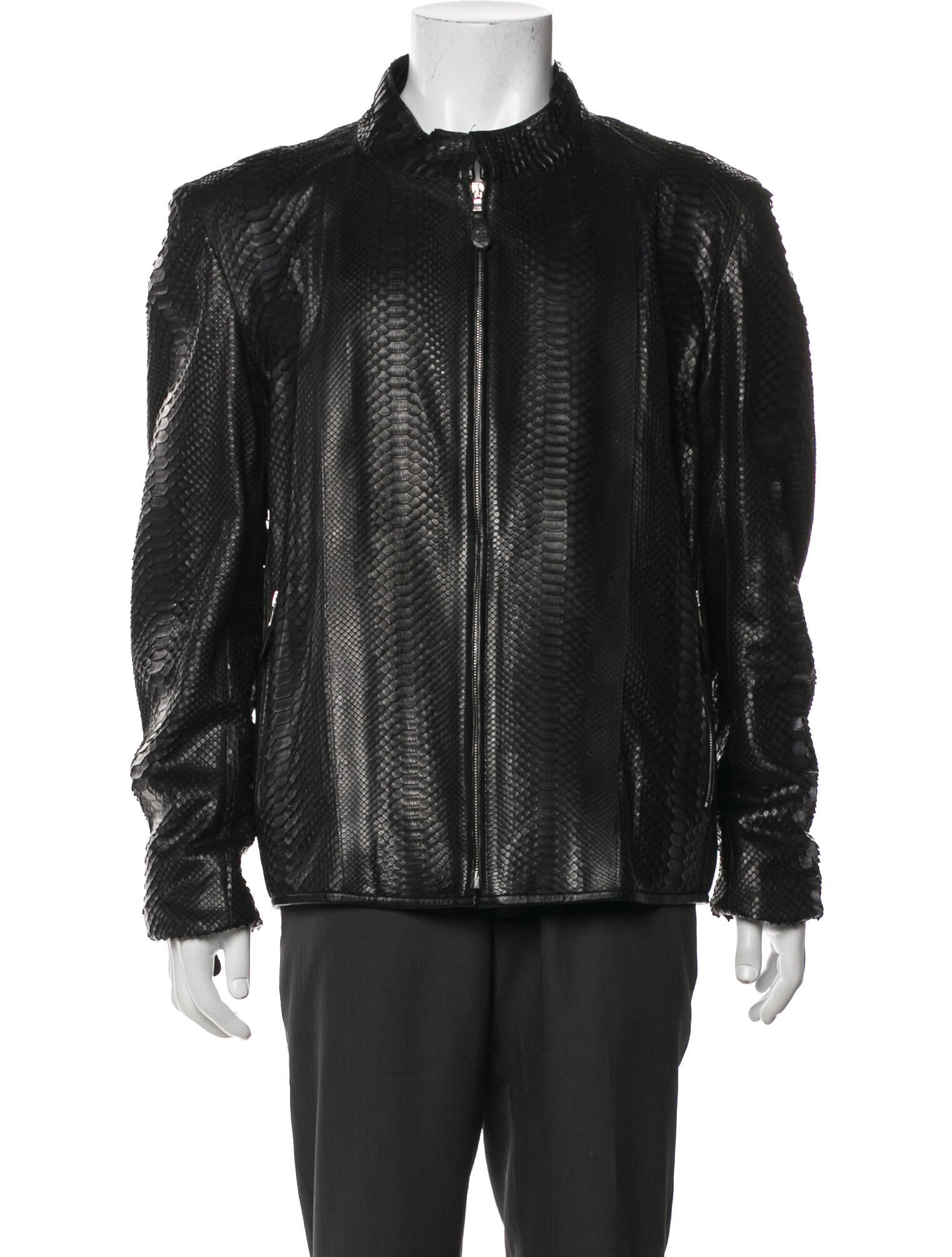 Veronique Branquinho Leather Moto Jacket - Black Outerwear