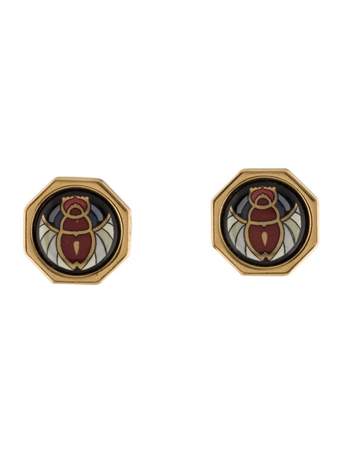 Frey Wille Enamel Clip-On Earrings