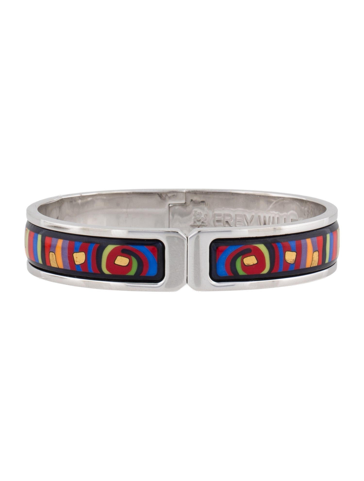 Frey Wille Enamel Bangle Bracelet
