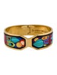 Frey Wille Enamel Hinged Bangle Bracelet