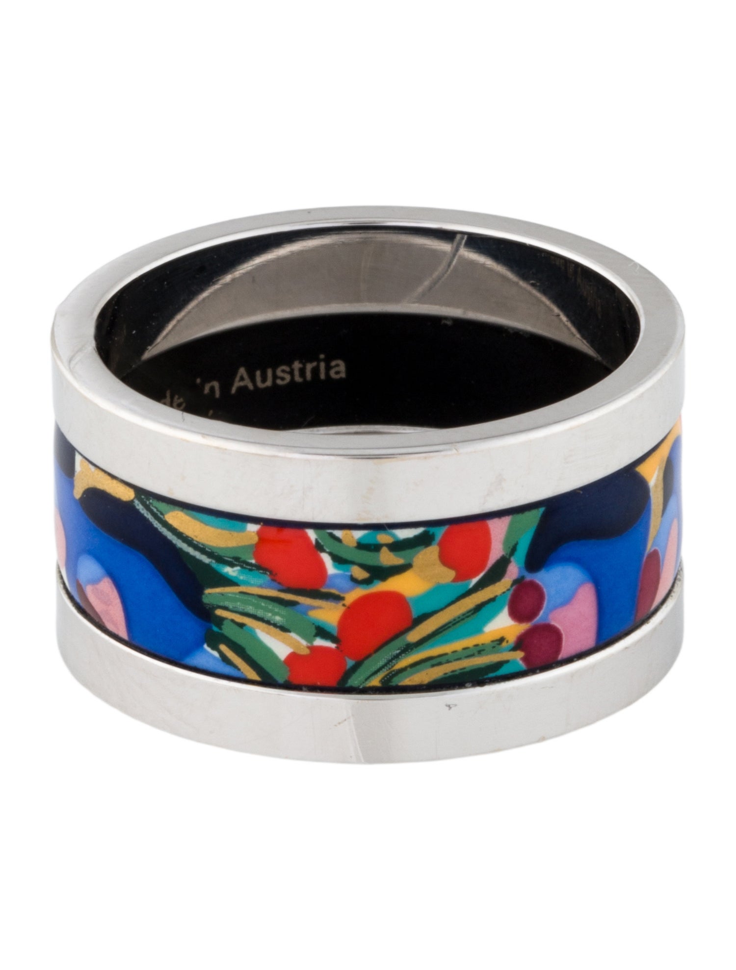 Frey Wille 18K Enamel Etoile Band